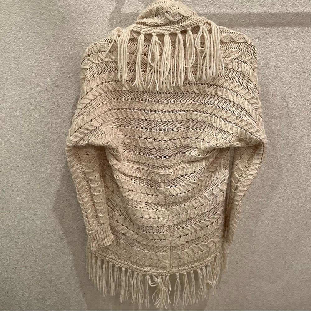 BB DAKOTA Cable Knit Fringe Cardigan - Picture 8 of 11